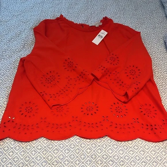 Red set from Loft (shorts and top) - Picture 6 of 10